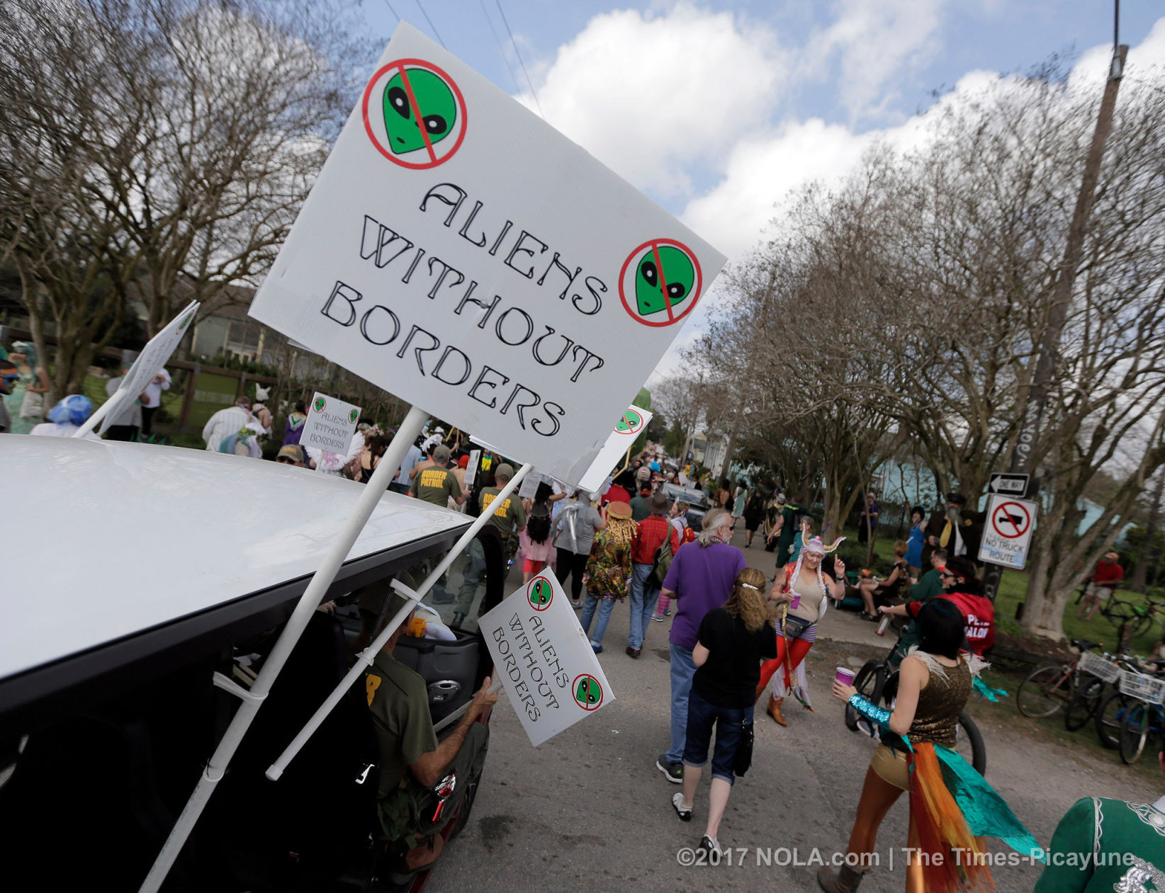 Mardi Gras: Societe de Sainte Anne meanders through New Orleans neighborhoods
